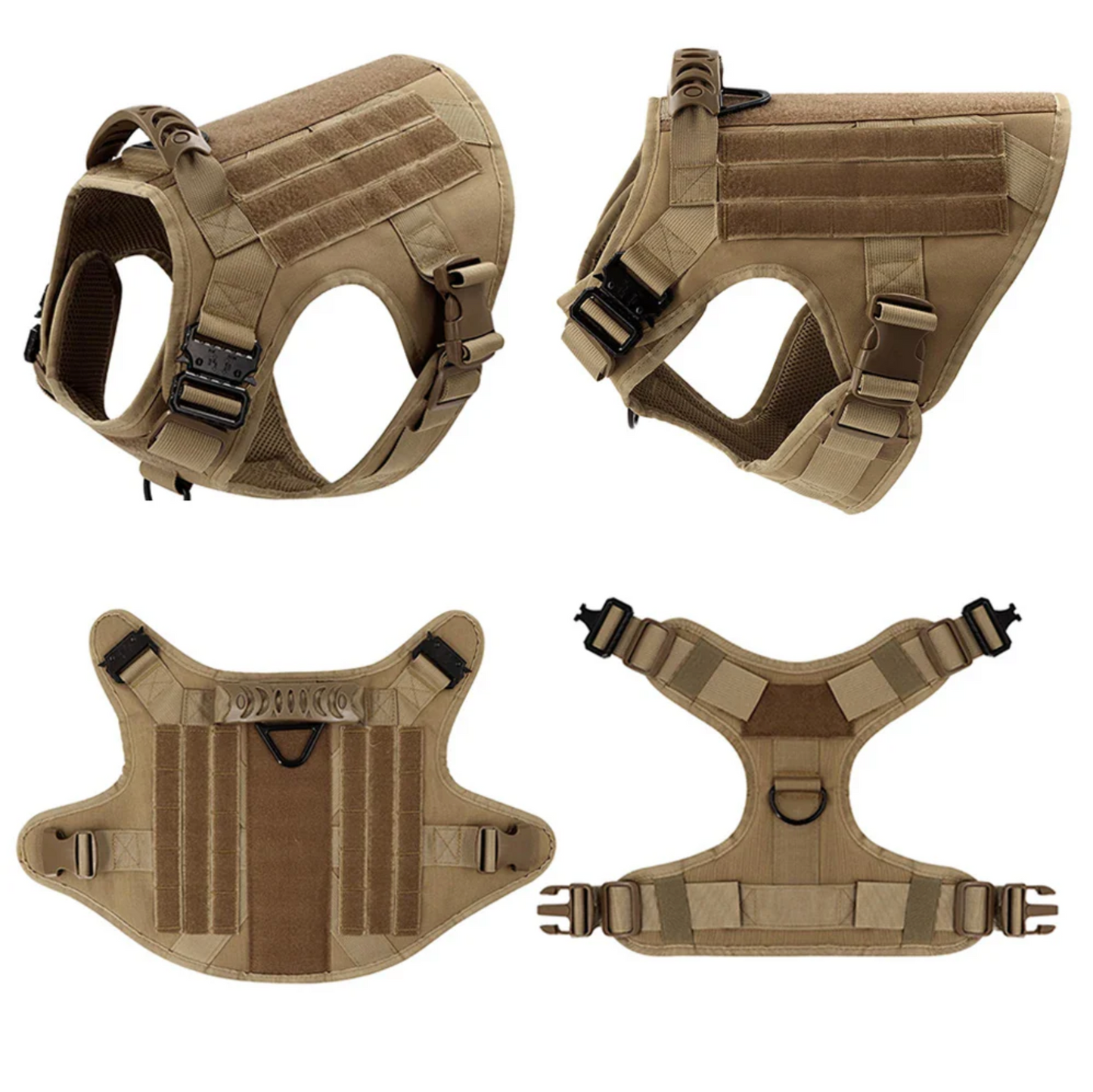 Tactical-Style Dog Harness for Medium to Large DogsRetry